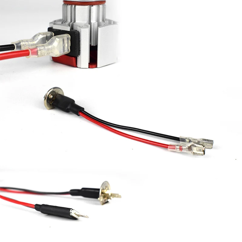 

2pcs H1 LED Single Conversion Wiring Connector Cable Holder Adapter