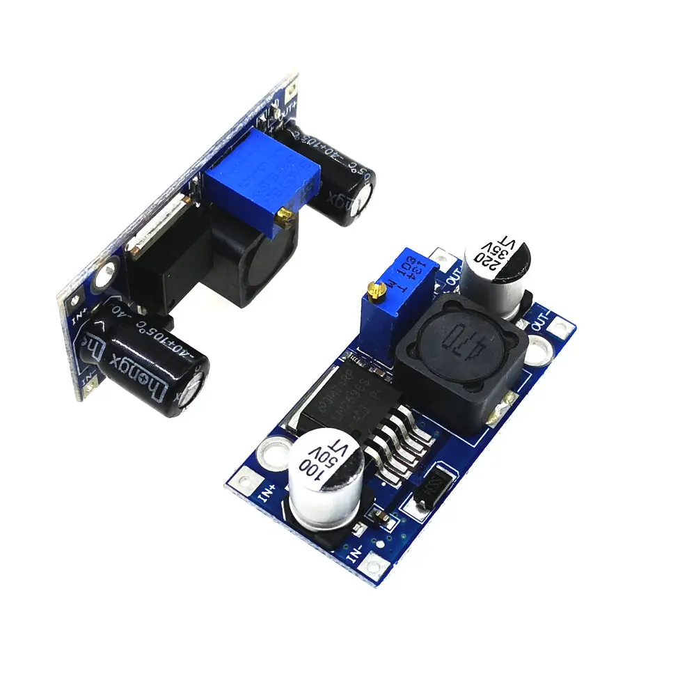 1 шт. LM2596S-ADJ LM2596 DC-DC Регулируемый понижающий напряжение стабилизированный блок питания плата модуля LM2596S
