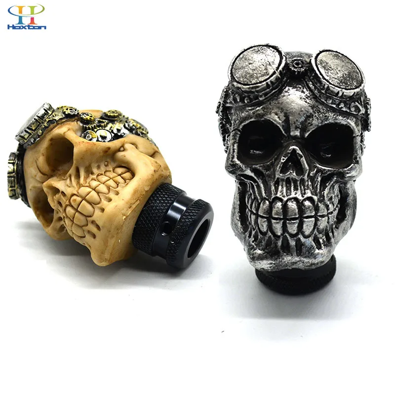 Универсальная ручка переключения передач для автомобиля с черепом