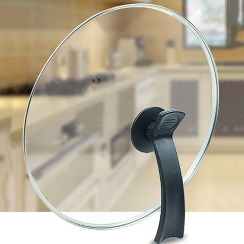 

Plastic Replaceable Repair Box Frying Pan Cover Lid Handle Vertical Lid Handle Pot Universal Kitchen Bracket Accessories