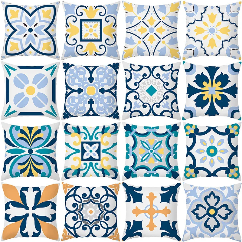 

Nordic Modern Geometric Pillowcase Sofa Cushion Cover Home Living room Decoration Throw Pillow Covers Chair Cushions 45*45cm