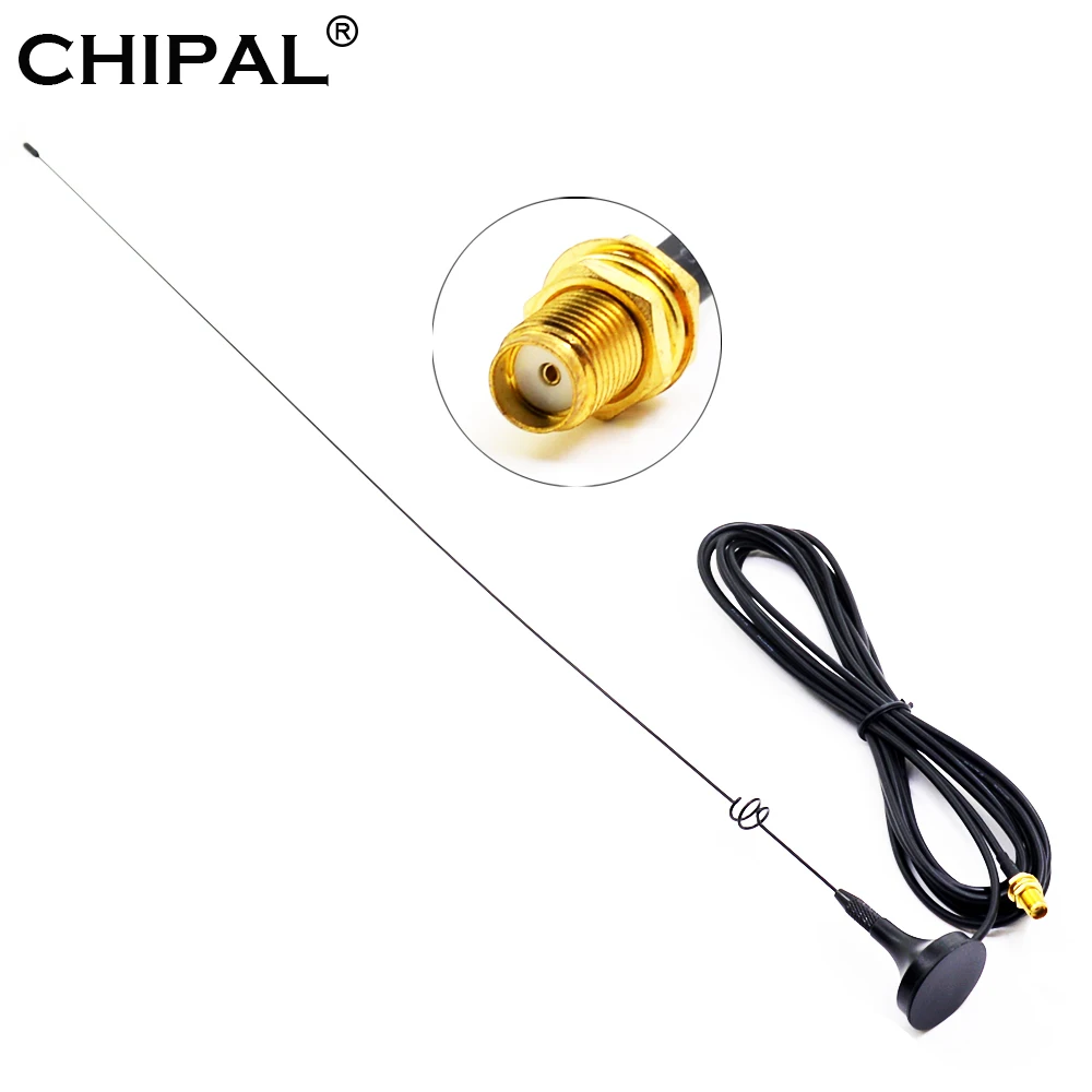 CHIPAL UT 108UV SMA F автомобиля UHF VHF антенны антенна магнита двухстороннее радио Nagoya BAOFENG
