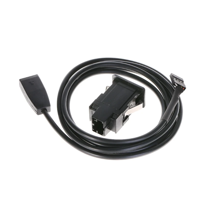 Новый 1 шт. AUX в USB гнездо Авто CD сменный кабель Жгут адаптер для BMW E46 qyh|Кабели