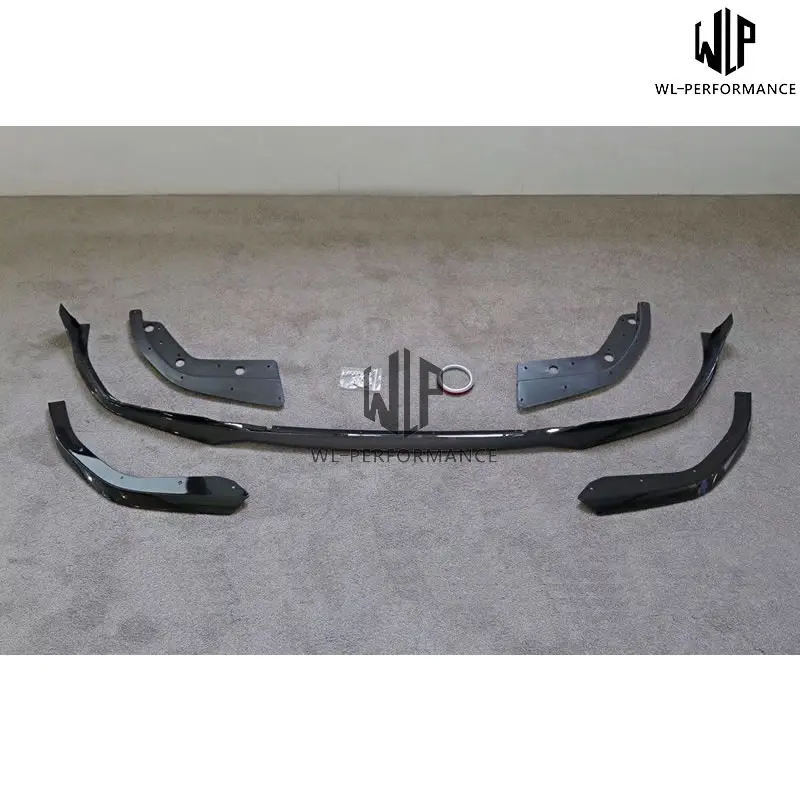 Высокое Качество PP ярко черное/карберное волокно боковые сплиттеры для