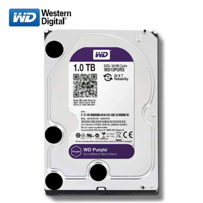 Внутренний механический жесткий диск WD 2 ТБ для настольного компьютера 3 5 дюйма