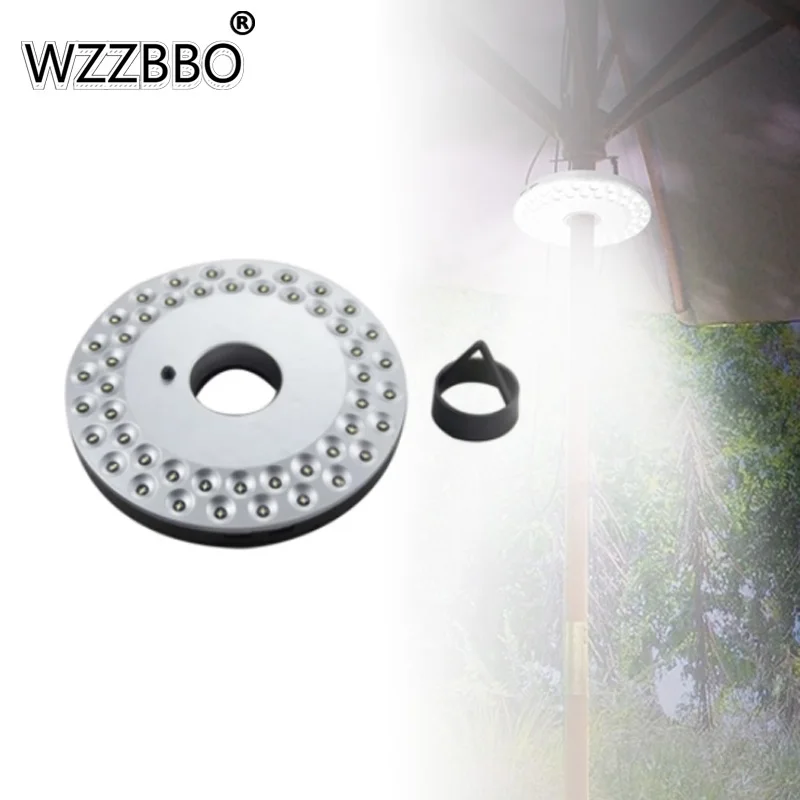 

Outdoor Camping Adventure 48LED Disc Light Umbrella Light Camping Light Tent Light Emergency Light Three Gear Lighting