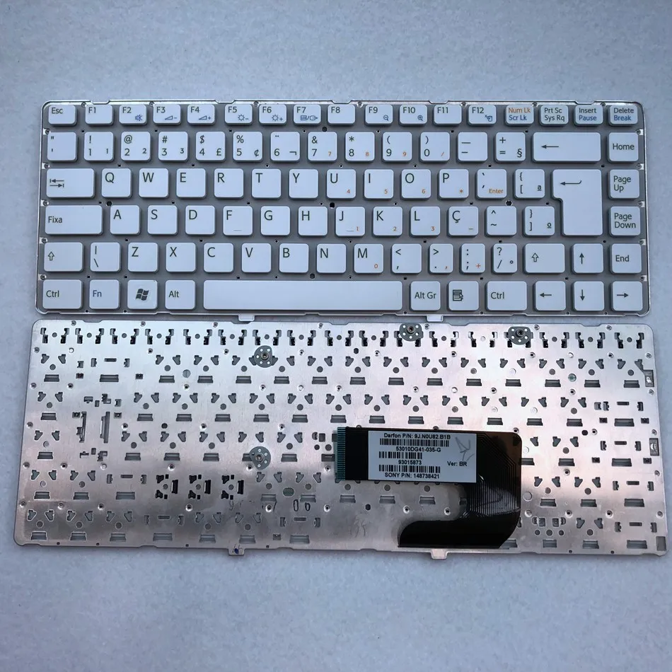 Brazil Laptop Keyboard For Sony VAIO VGN-NW Series NW20 NW21 NW25 NW31 NW320 NW35 NW38 NW50 NW 51 NW70 MW71 NW91 148738421 BR | Компьютеры