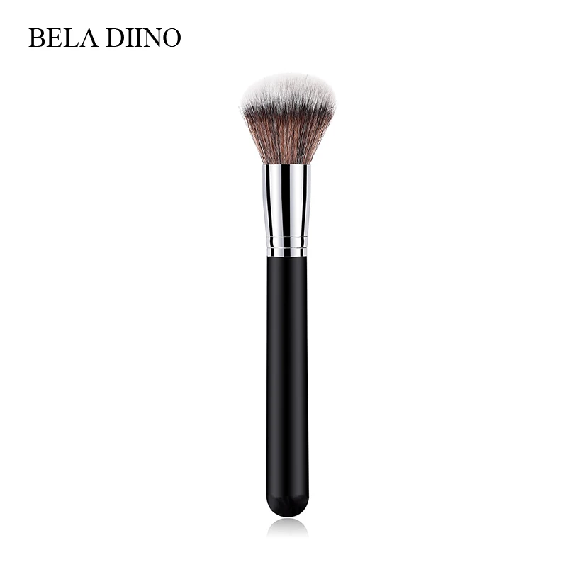 Черная деревянная ручка набор кистей для макияжа мягкий нейлон основа волос