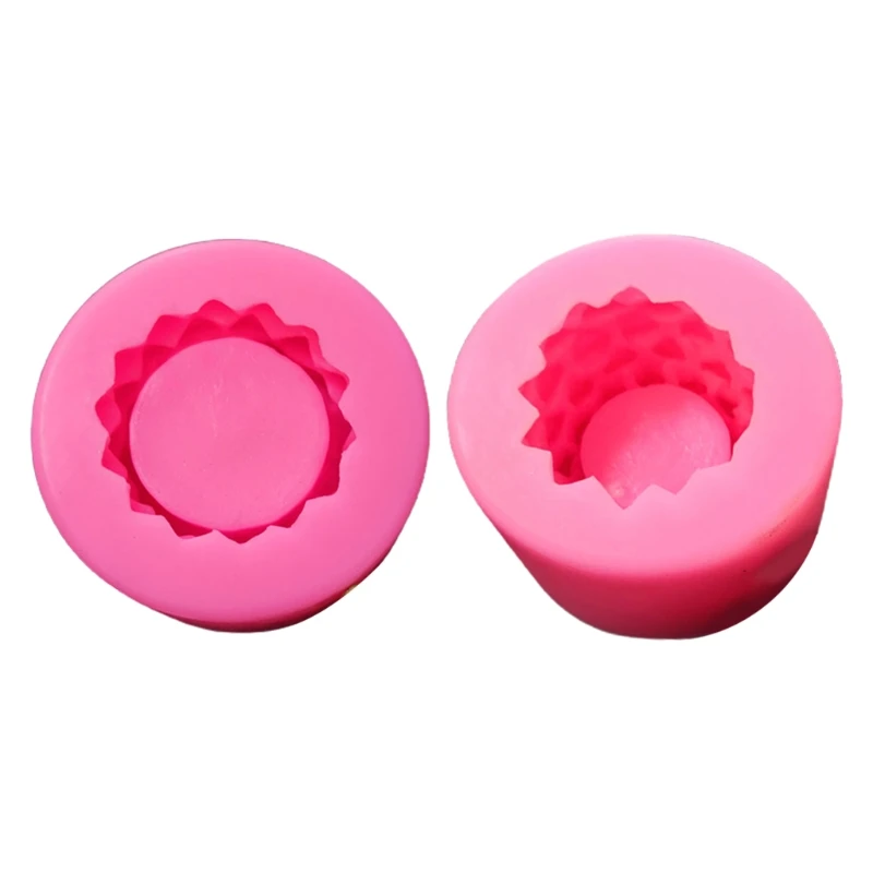 

3D Pine Cone Candle Holder Epoxy Resin Mold Candlestick Silicone Mould DIY Tool K3ND