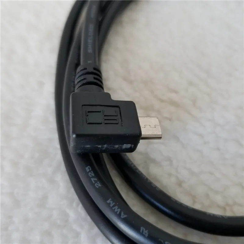 Микро USB правый угол к Type A папа мужчине кабель для передачи данных Sumsung XiaoMi Huawei