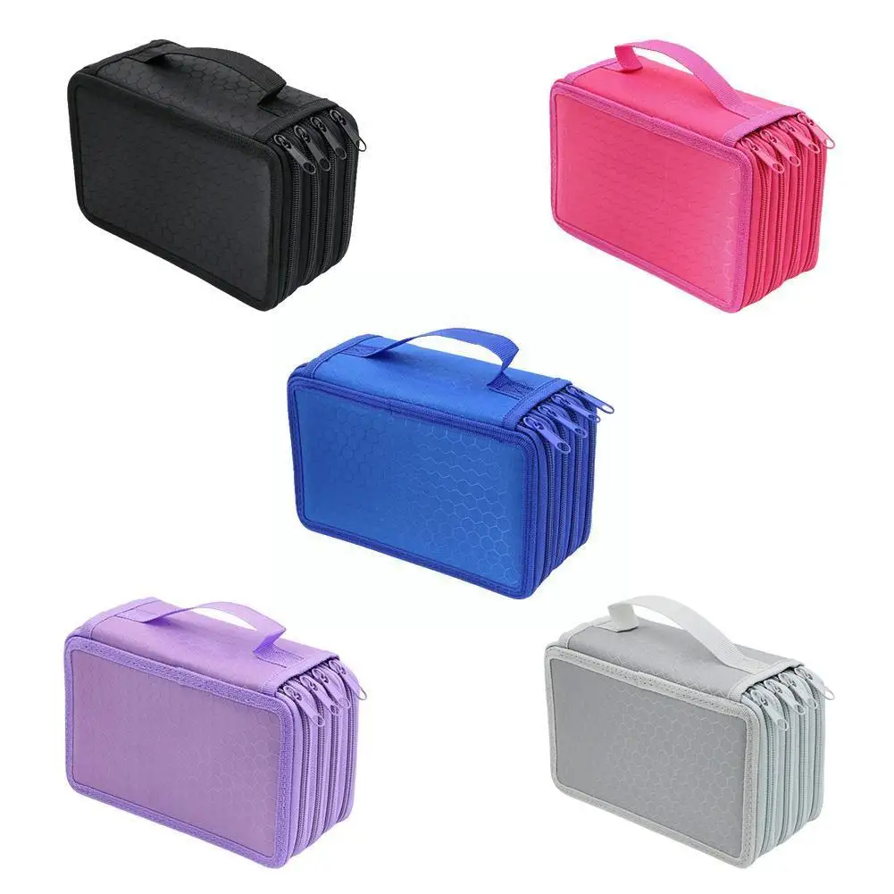 

1pcs Oxford Cloth Kawaii School Pencil Penal For Girls Boy Pen Box Capacity Storage Cartridge Bag Stationery Kit Pencil