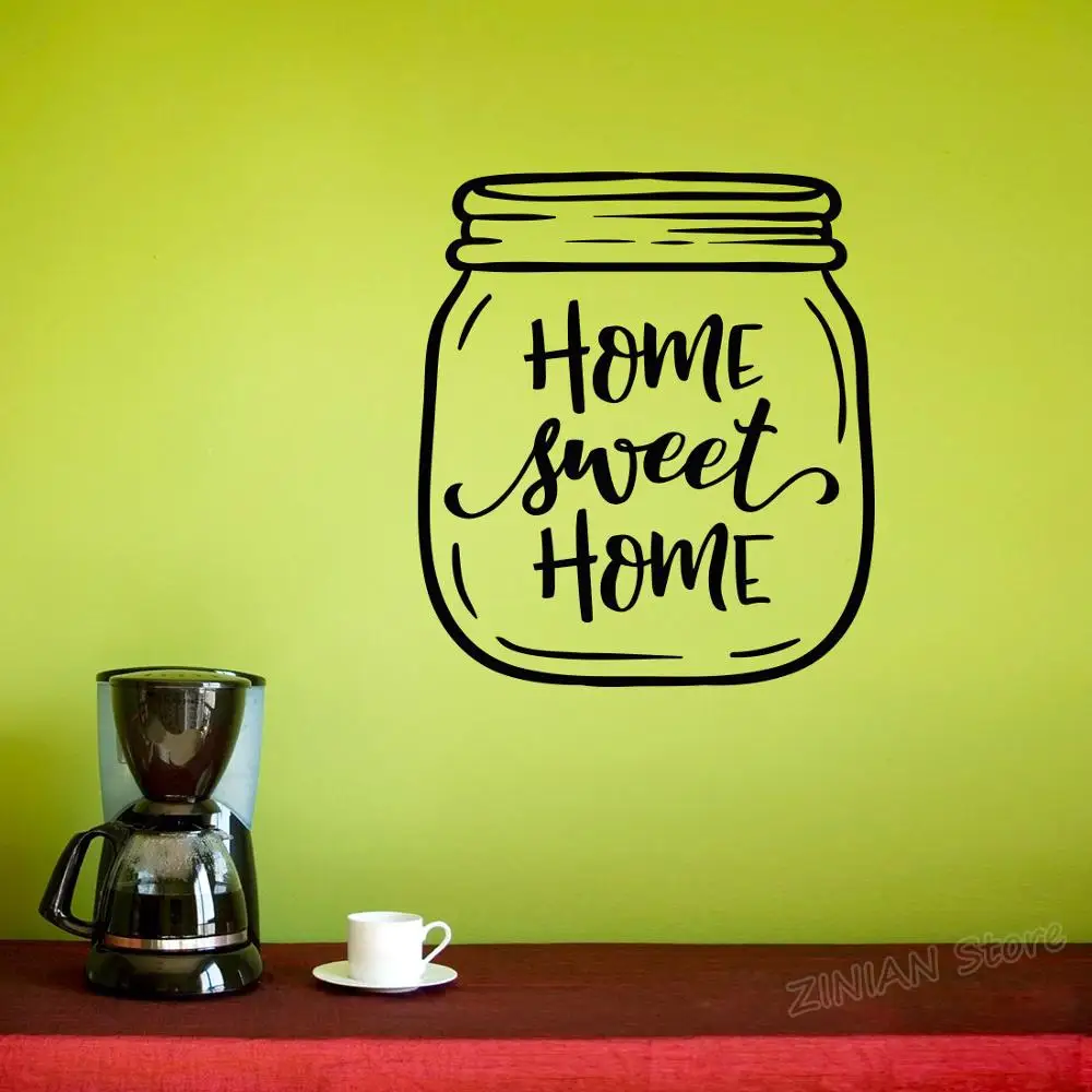 Виниловая наклейка на стену для дома гостиной с надписью цитата наклейки спальни