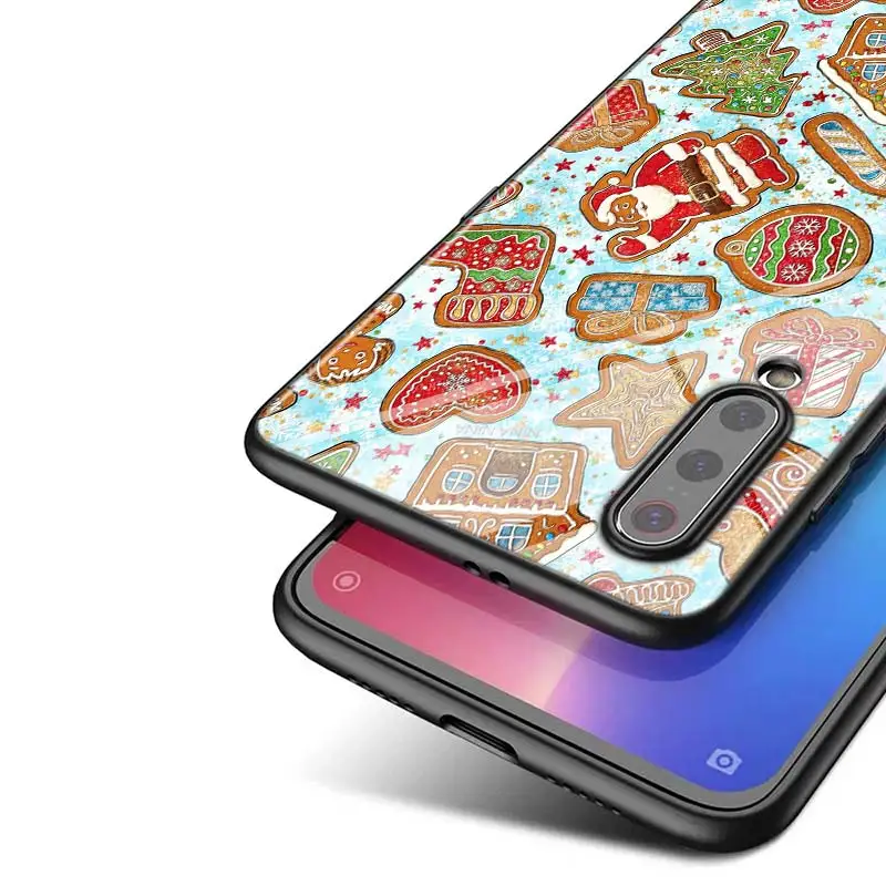 

Christmas Holiday For Xiaomi Mi Note 10 Ultra 5G 9 SE 8 A3 A2 A1 6X Poco M2 Pro Play F1 Lite 5G Bright Black Phone Case