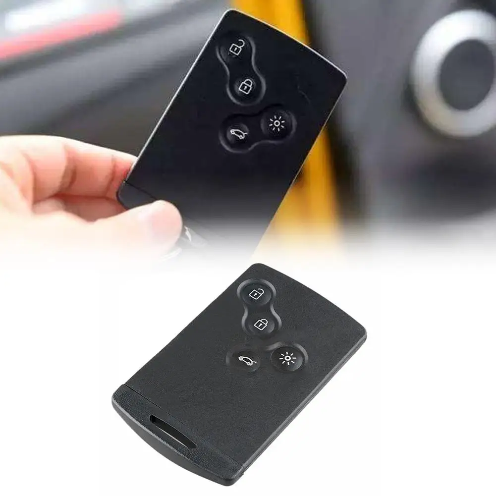 Для Renault Megane 4 кнопочный смарт брелок для ключей в виде ракушки удаленный