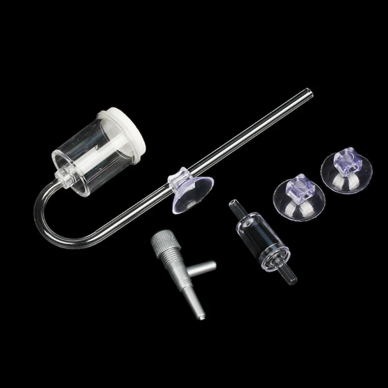 Plasti CO2 Diff использовать r с присосками аквариумные аксессуары прост в