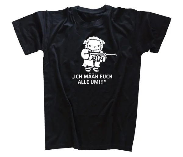 

Men's Ich Maeaeh Euch Alleum Schaaf Schaf Schafschtze Funshirt Neu T-Shirt