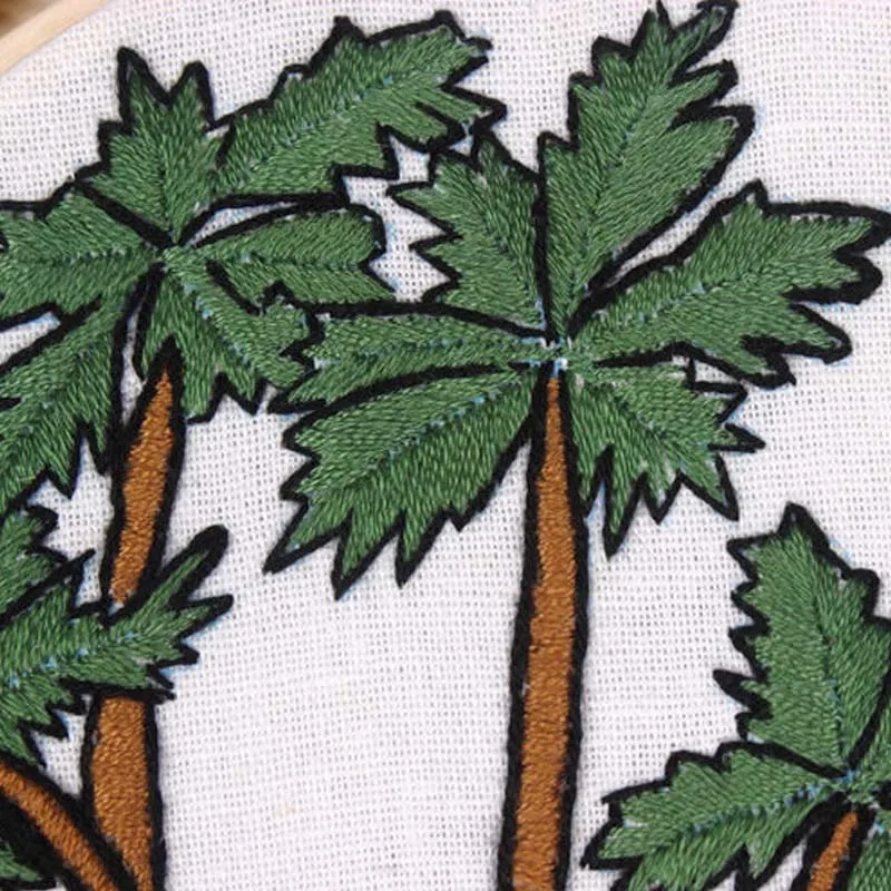 Кактуса растений поделки ручная вышивка набор для начинающих рукоделие цветок