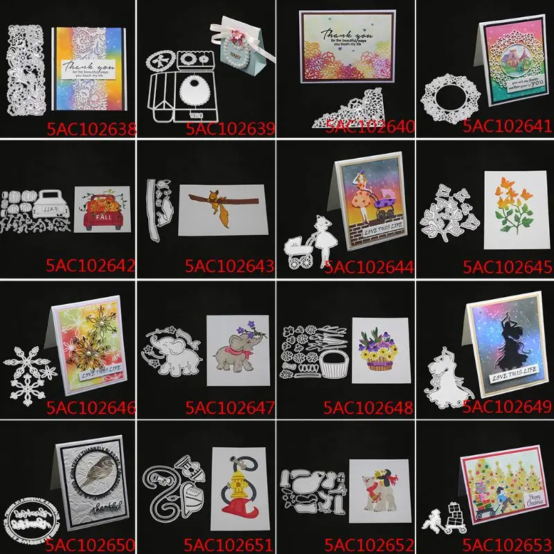 Огненный колпачок для резки металла Трафаретный Скрапбукинг DIY штамп альбомов