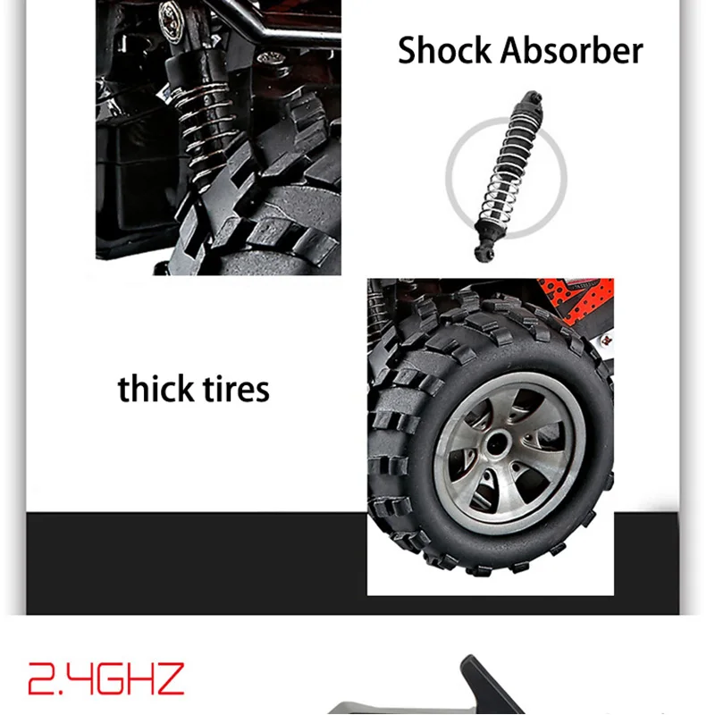 1:24 RC автомобиль высокоскоростной грузовик внедорожный Rc багги Дрифт машина