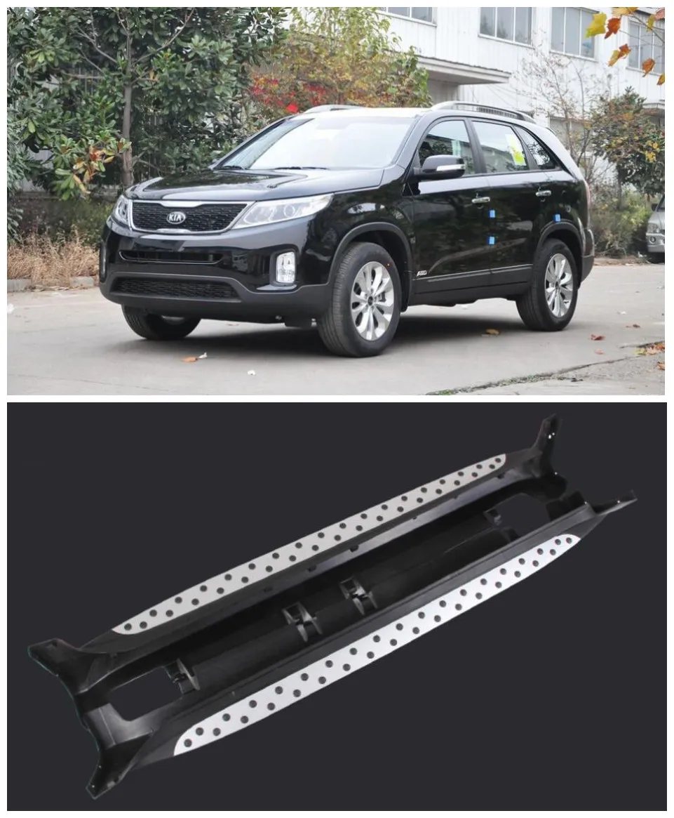 

Fits For Honda VEZEL HRV 2014.2015.2016.2017 High quality Aluminum alloy Running Boards Side Step Bar Pedals