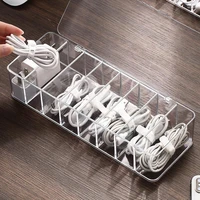 new cable storage box power strip wire case anti dust charger socket organizer network line storage bin charger wire management