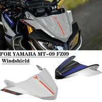 for yamaha mt 09 mt09 fz09 2017 2020 motorcycle accessories front windscreen air deflector windshield