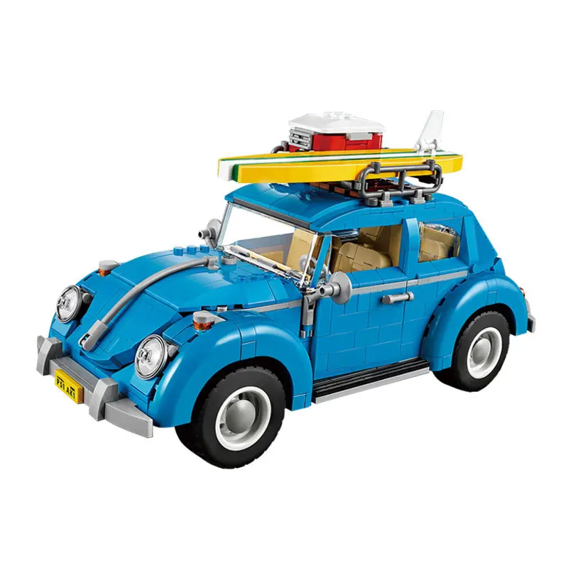 Новинка 500 г. автомобильный фургон VW T1 модель 10220 10271 10252 строительные блоки для