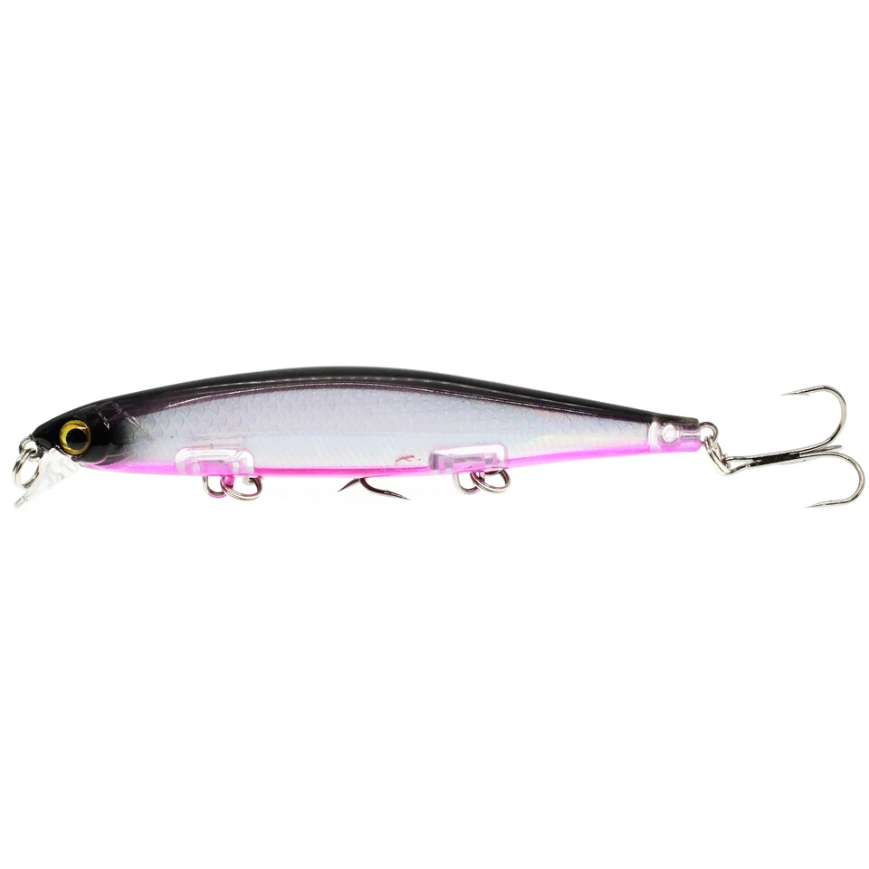 

1Pc Minnow Fishing Lure 110mm 13.5g Sinking Hard Bait Wobbler Jig Bait Crankbait Carp Striped bass Pesca Fishing tackle SwimBait