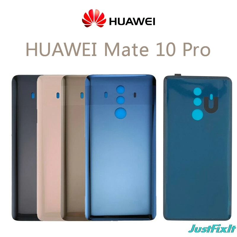 Оригинальный чехол для HUAWEI Mate 10 Pro со стеклянным аккумулятором задняя дверь 10pro