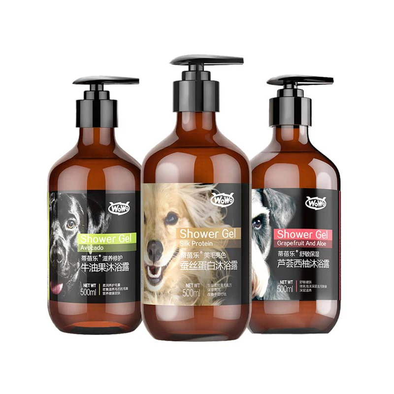 WOWO собака Кот гель для душа ванная жидкий шампунь ванной Тедди золотистый