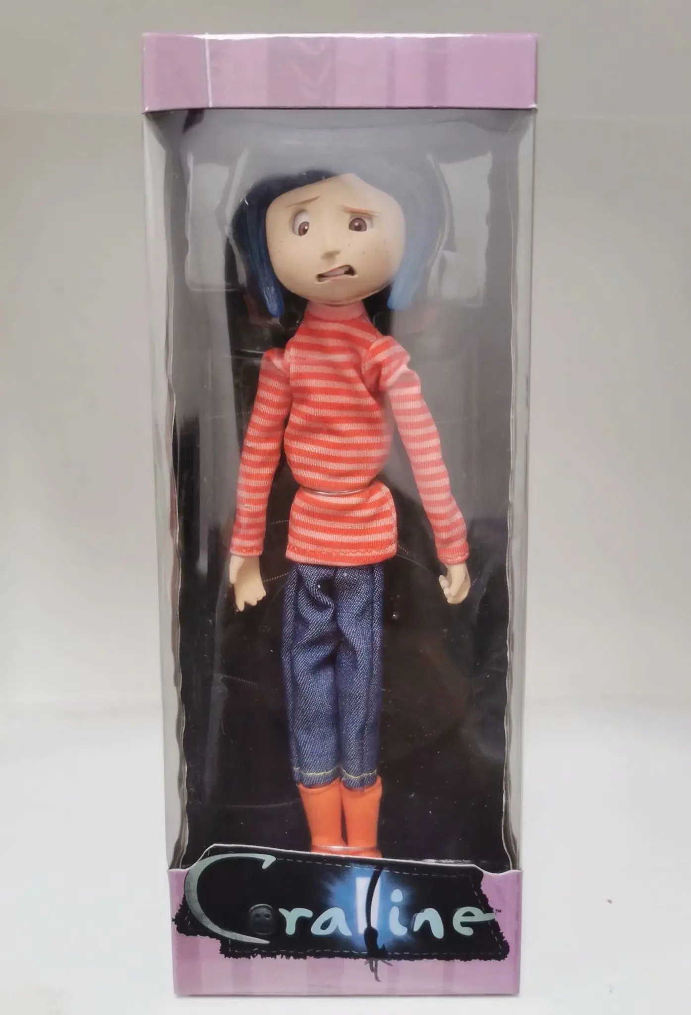 Полосатый свитер Coraline The Secret Door y la Puerta секретная дождевик снять экшн-Фигурки