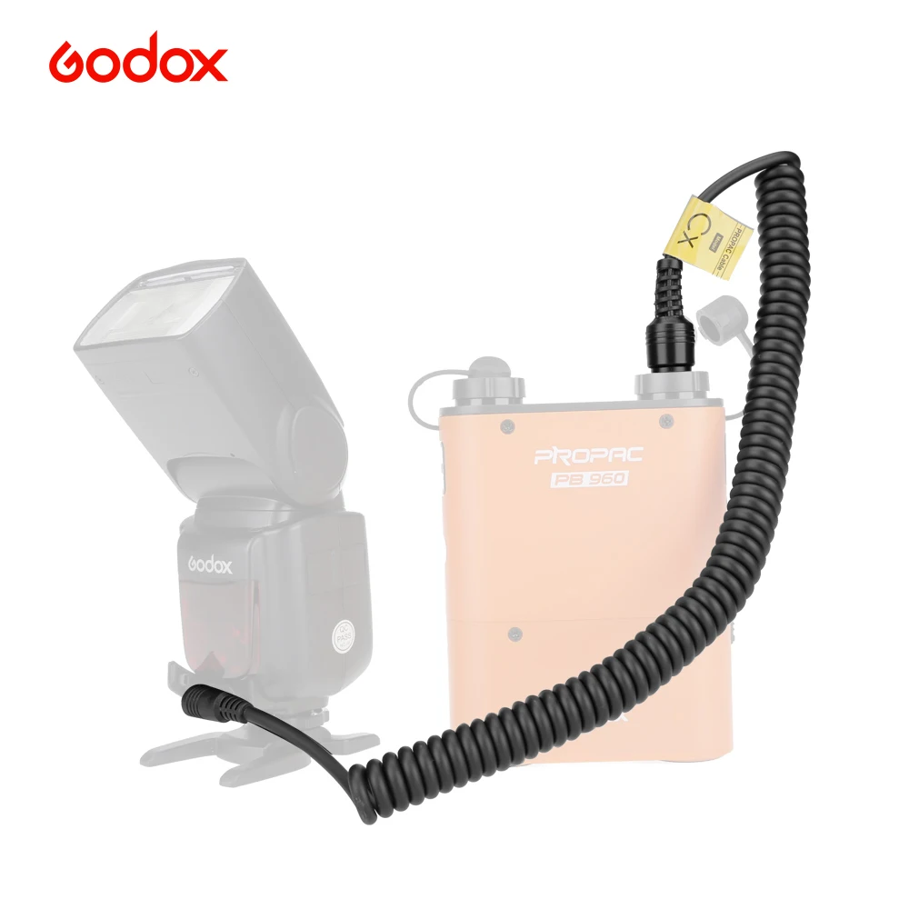Кабель питания для камеры Godox PB Cx CX подключения блока вспышки PB820 PB960 и Canon