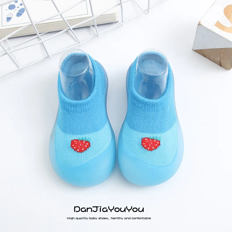 

Baby Toddler Shoes New Summer Baby Socks Shoes Infants Cute Soft-soled Little Kids Shoes Indoor Cartoon Knitted Breath Shoe