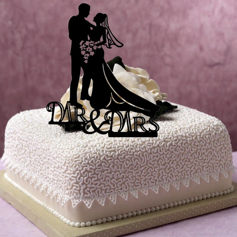 Персонализированная романтичная Свадебная акриловая вставка для свадебных