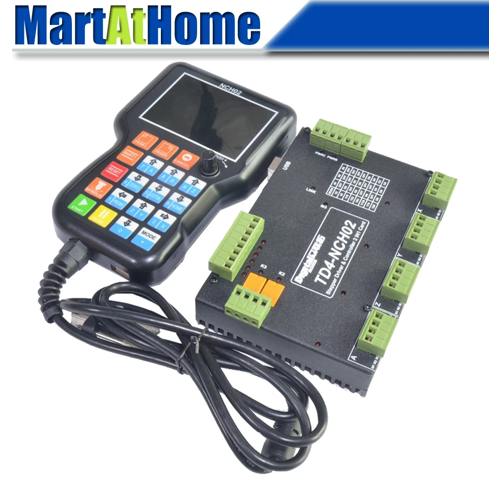 4 осевая автономная система управления с ЧПУ 2 в 1 привод и управление