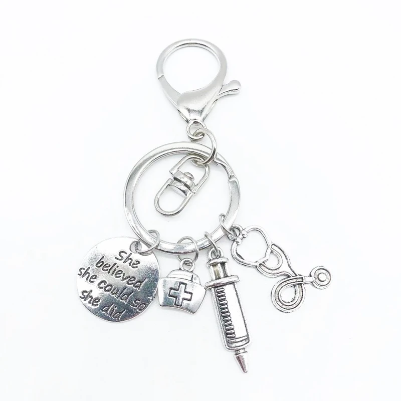 Персонализированные вдохновляющие Доктор Шприц термометр медицинский комплект