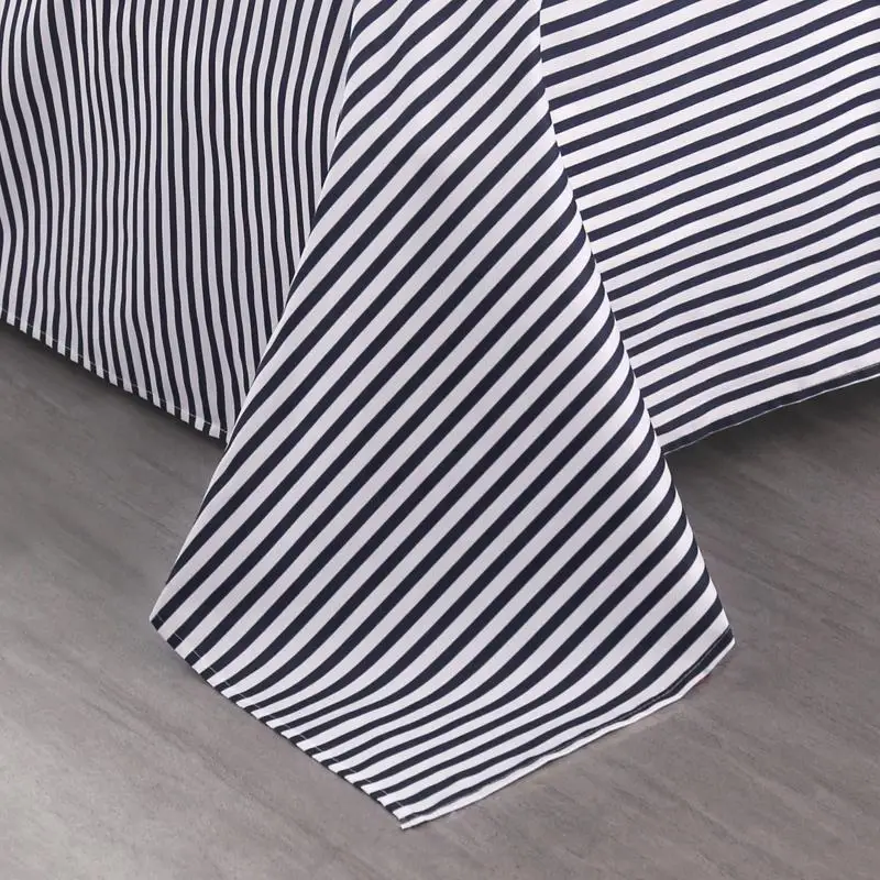 

50Bedding Set black color 2/3/4pcs Duvet Cover Pillowcase Boy Room flat sheet, No filler 2019 bed set