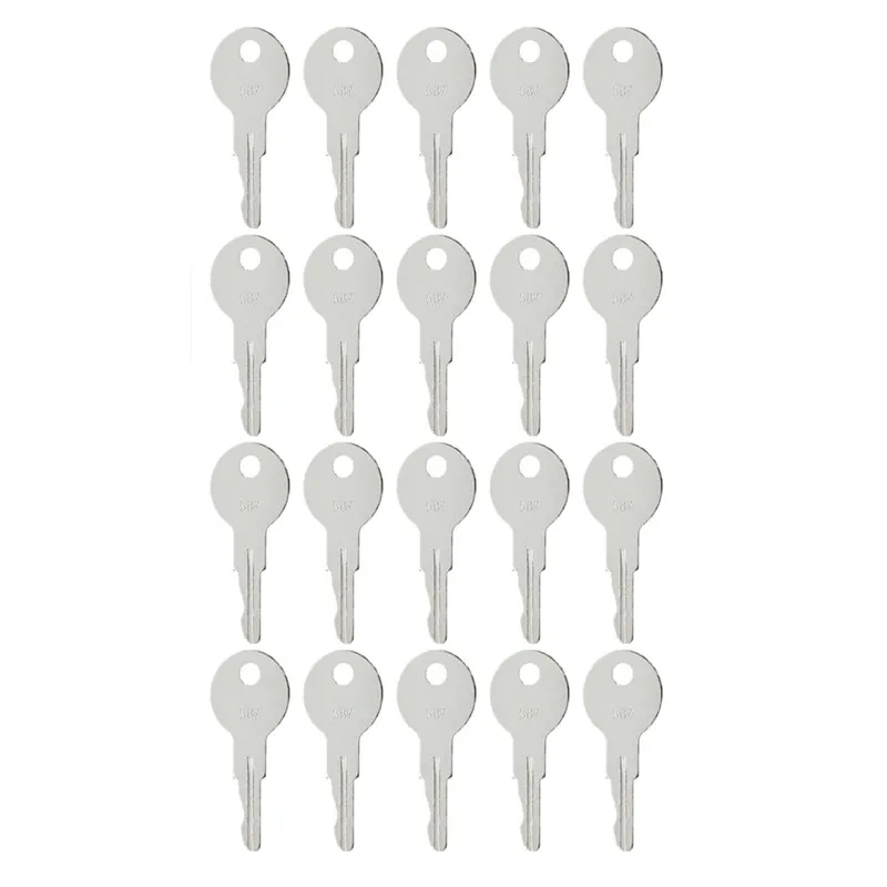 

20Pcs 7012587 587 Key For JLG & Teramite Industrial Construction Models