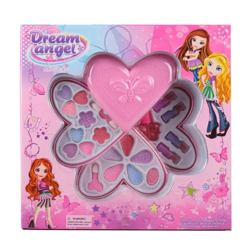 Креативное сердце для детей красочная кисть теней косметика девочек сделай сам