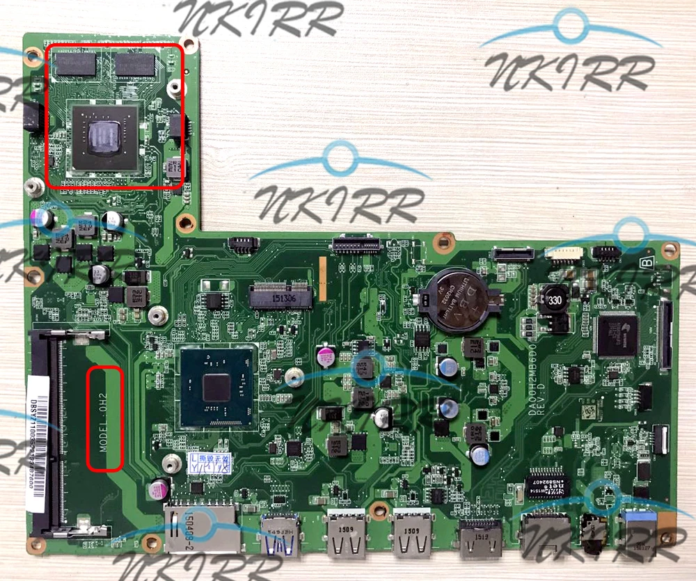 Материнская плата DA00H2MB6D0 REV:D 0H2 DB.SYZ11.003 DB.SYZ11.004 GT920M 2G N3150 1 60 GHz HDMI для Acer Aspire Z1 622