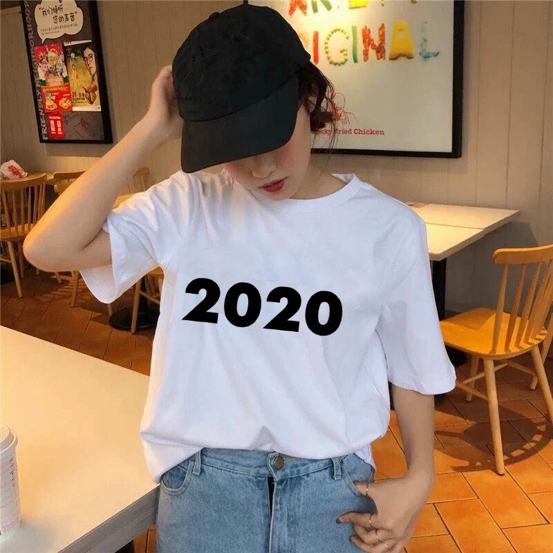

New TOP T Shirt Women Summer Short Sleeve Casual Korean Fashion White T-shirt Ullzang Aesthetic Top Tee Female Clothing
