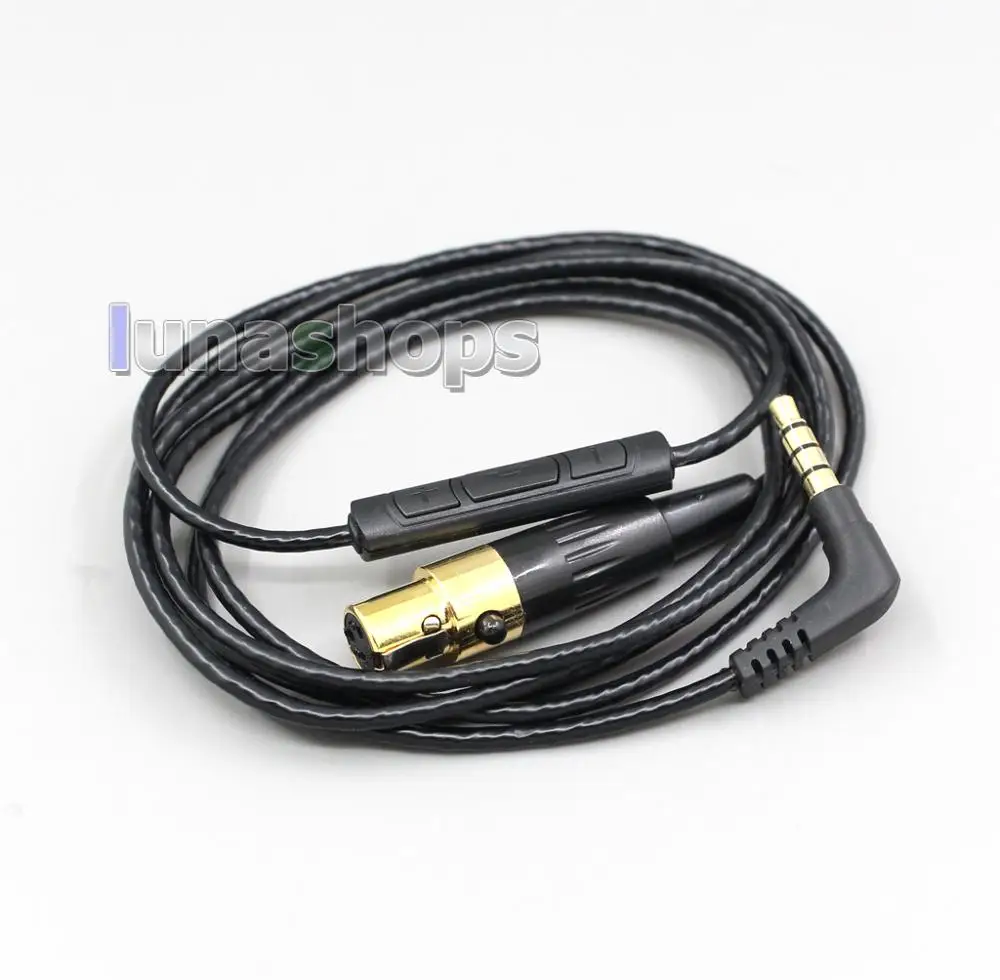 LN004982 с запасной кабель для дистанционного управления микрофоном для AKG Q701 K702 K271s 240s K271 K272 K240 K141 K171 K181 K267 K712 наушников