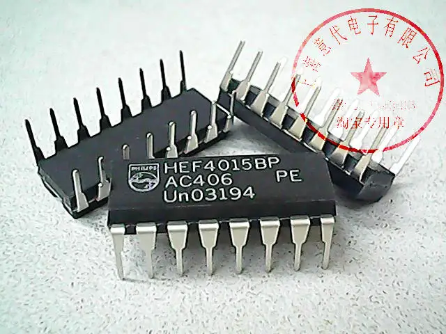 5 шт. HEF4015BP CD4015BE