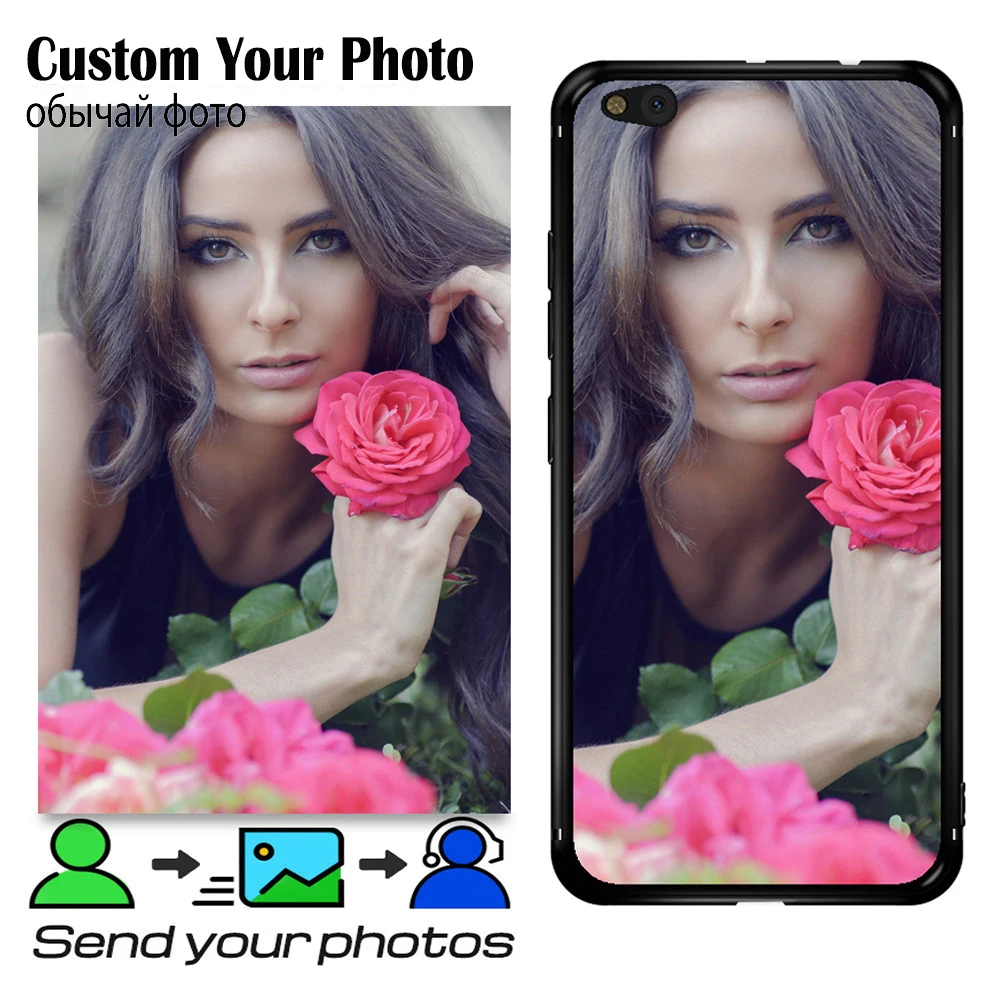 DIY Фото заказной чехол для телефона Huawei Nova 2i 3i 3E 4E 5 5i 5T Lite Pro Maimang 6 7 Enjoy 7S 8 8E TPU черный