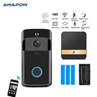 Беспроводной видеозвонок, камера для звонков, камера ночного видения, камера высокого разрешения, домашнее беспроводное оборудование безопасности