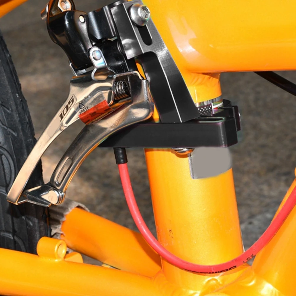 Велосипедный ультра-светильник передний переключатель адаптер зажим из