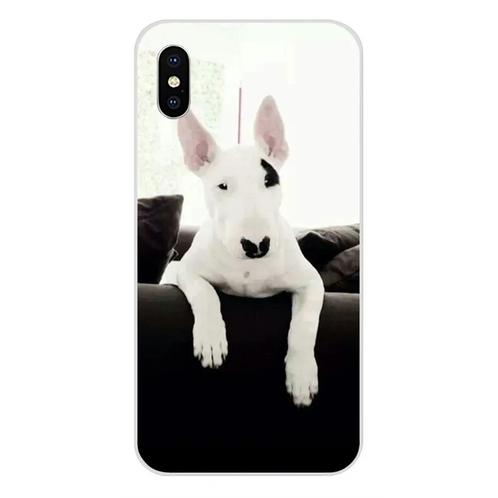 Щенки Bull Terrier мягкие для Xiaomi Redmi Mi 4 7A 9T K20 CC9 CC9e Note 7 9 Y3 SE Pro Prime Go Play распродажа люкс |