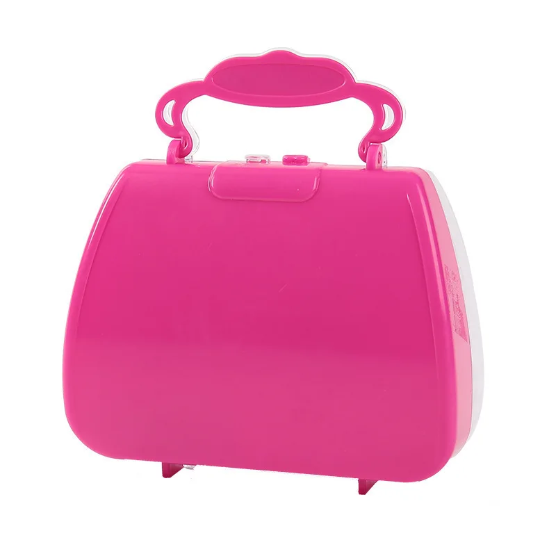 

Children Cosmetics Fashion Handbag Makeup Set Princess Play House Girl Toys Hobbies Pretend Play Beauty Fashion Holiday Gift