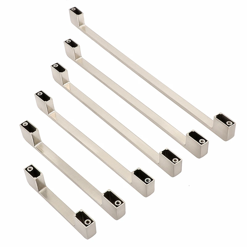 Ручка для мебели QVWN ручки ящиков и шкафов дверных ручек из цинкового сплава ручка