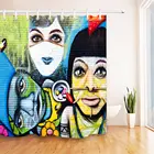 Уличная настенная водонепроницаемая занавеска для душа для девочек